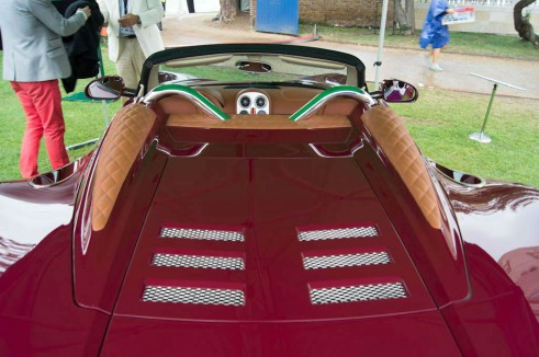 Salon Prive 2013 - Spyker B6 Venator Leather Pillars - carwitter