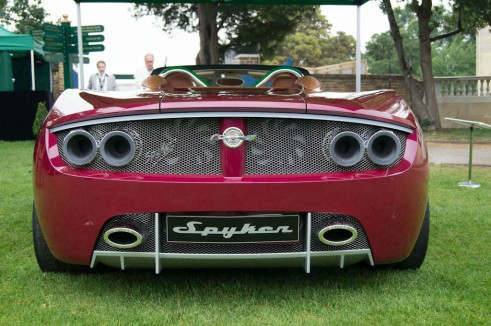 Salon Prive 2013 - Spyker B6 Venator Rear - carwitter