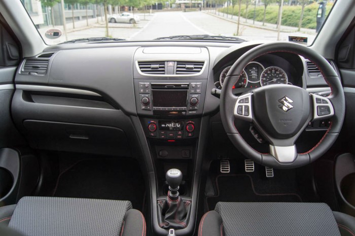 Suzuki Swift Sport 5 Door Review Dashboard - carwitter