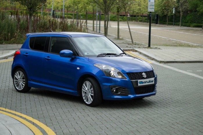 Suzuki Swift Sport 5 Door Review Front Angle High - carwitter