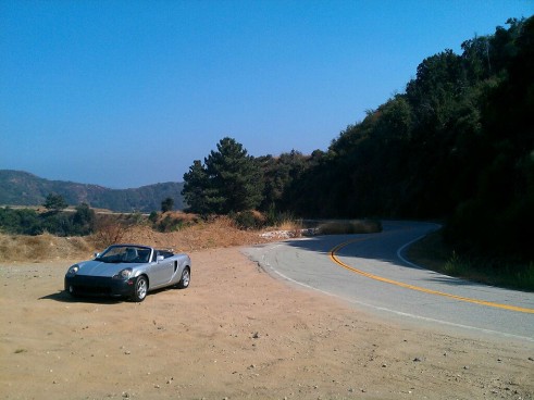 Toyota MR2 spyder Road - carwitter