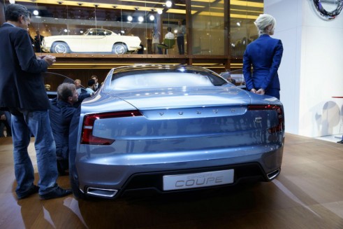 Volvo Concept Coupe Rear - Frakfurt Motor Show 2013 - carwitter