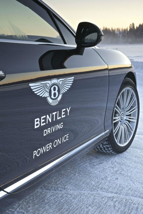 Bentley Power On Ice 2014 Coninental GT Nose - carwitter