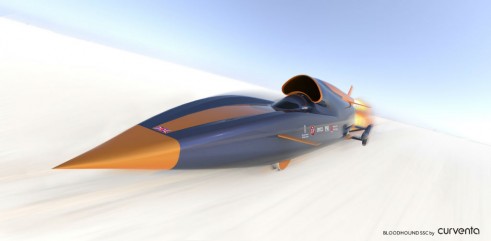 Bloodhound SSC Front by Curventa - carwitter