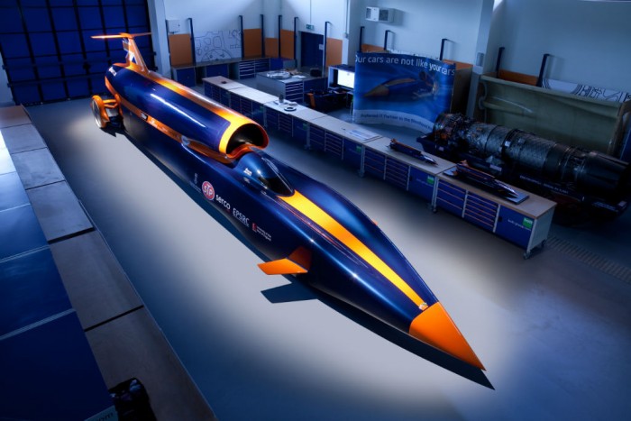Bloodhound SSC In Workshop - carwitter
