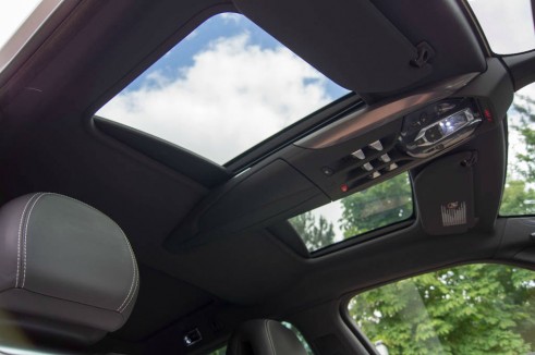 Citroen DS5 Review - Fron Glass Roof Canopy - carwitter