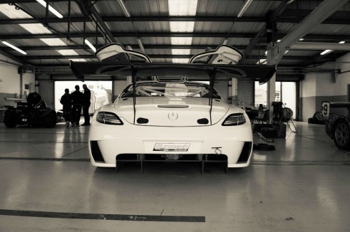 Mercedes SLS GT3 Eurotech - Rear - carwitter
