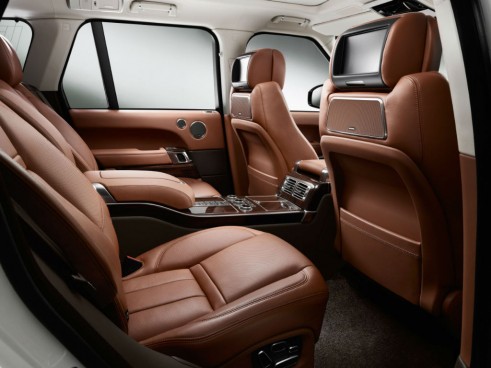 Range Rover Long Wheelbase Autobiography Black Rear Seats - carwitter