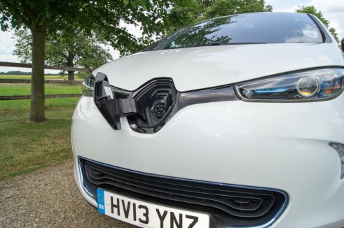 Renault ZOE Review - Charging Port - carwitter