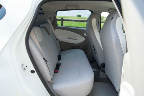 Renault ZOE Review - Rear Seats - carwitter