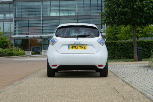 Renault ZOE Review - Rear - carwitter