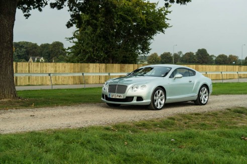 2013 Bentley Continental GT Review - Front Angle - carwitter