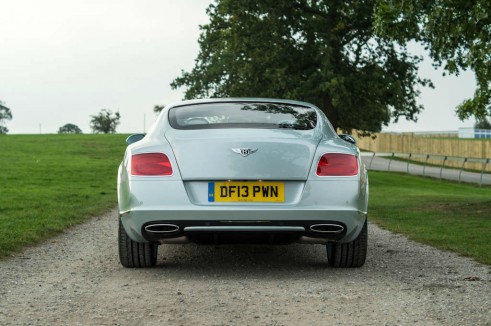 2013 Bentley Continental GT Review - Rear - carwitter
