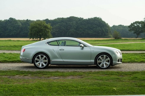 2013 Bentley Continental GT Review - Side - carwitter