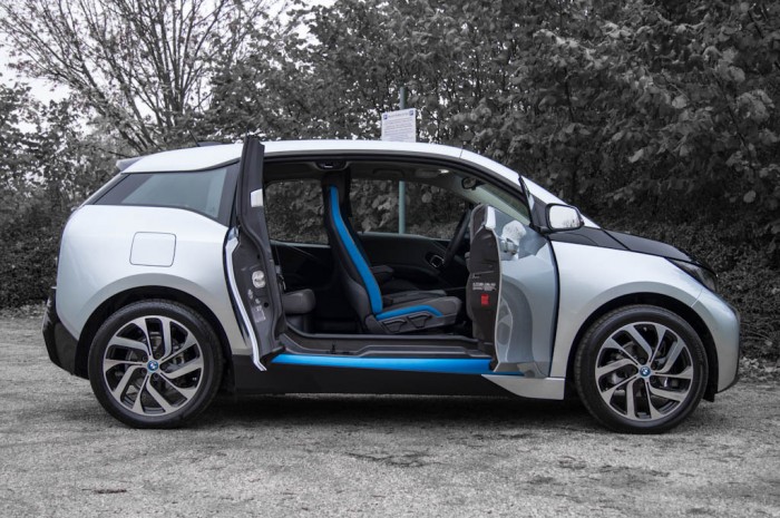 BMW i3 Review - Side Doors Open - carwitter