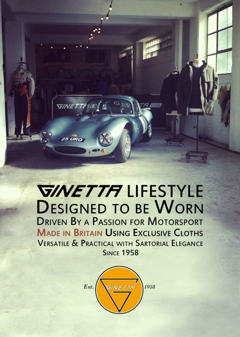 Ginetta Lifestyle Poster Flyer - carwitter