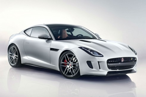 Jaguar F-Type Coupe Front Angle - carwitter