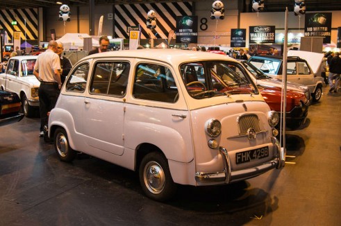NEC Classic Car Show 2013 Review - Fiat 600 Multipla - carwitter