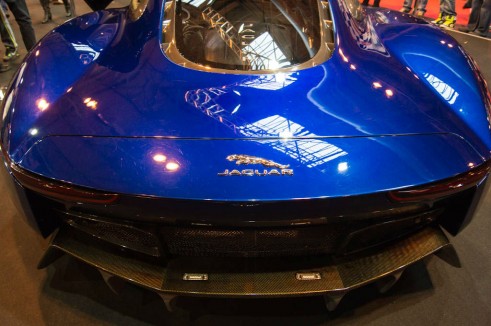 NEC Classic Car Show 2013 Review - Jaguar CX-75 Concept Rear - carwitter