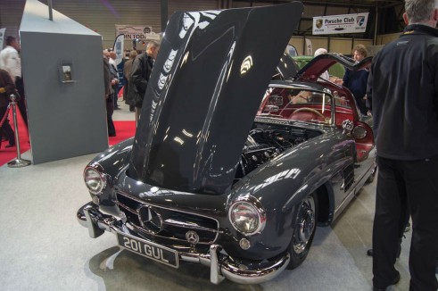 NEC Classic Car Show 2013 Review - Mercedes SL300 Gullwing - carwitter