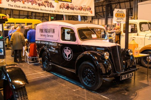 NEC Classic Car Show 2013 Review - Pink Parafin Oil Van - carwitter