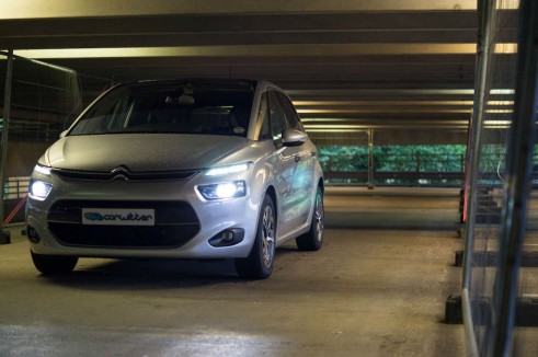 2013 Citroen C4 Picasso Review - Front Angle - carwitter
