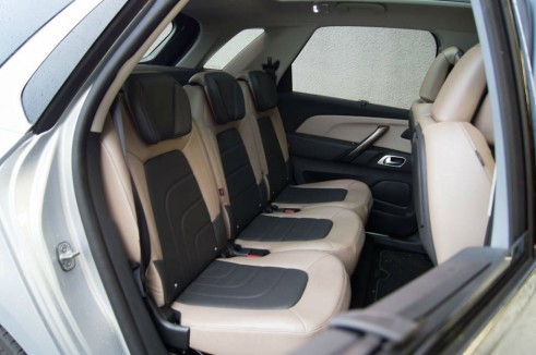 2013 Citroen C4 Picasso Review - Rear Seats - carwitter