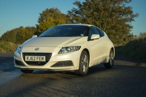 2013 Honda CRZ Review - Front Angle - carwitter
