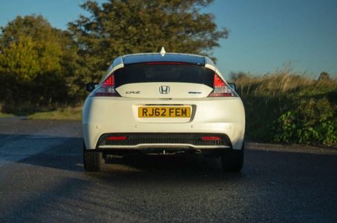 2013 Honda CRZ Review - Rear - carwitter