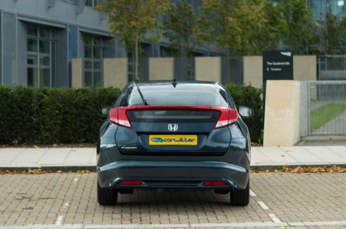 2013 Honda Civic Review - Rear - carwitter