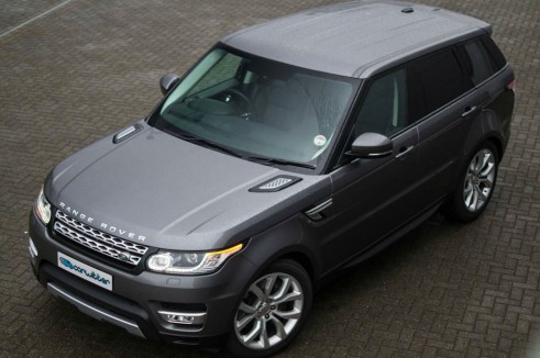 2013 Range Rover Sport Review - Front Above - carwitter