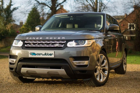 2013 Range Rover Sport Review - Front Close Up - carwitter