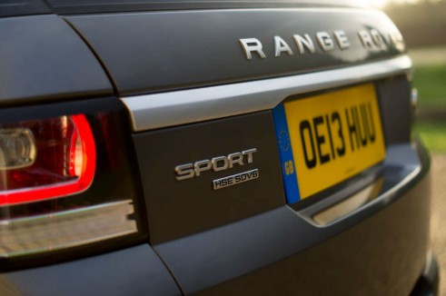 2013 Range Rover Sport Review - Rear Badge - carwitter