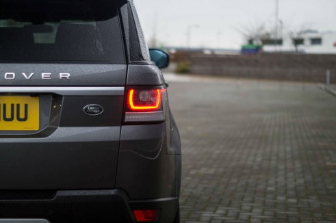 2013 Range Rover Sport Review - Rear Scene - carwitter