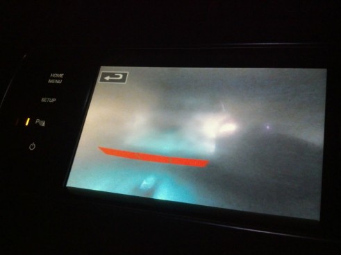 2013 Range Rover Sport Review - Rear View Camera - carwitter