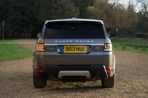 2013 Range Rover Sport Review - Rear - carwitter