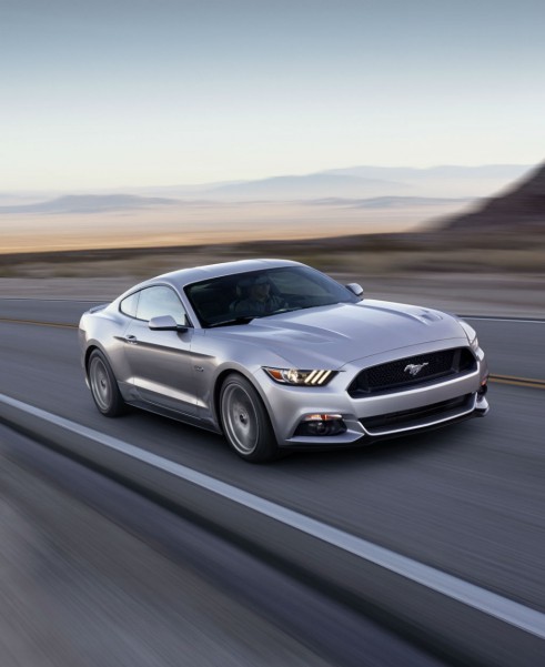 2014 2015 Ford Mustang Front- carwitter