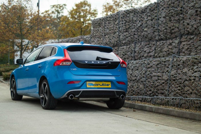Volvo V40 T5 Review - Rear Angle Scene - carwitter