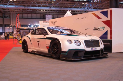 Autosport Show 2014 Review - Bentley Continental GT3 Side - carwitter