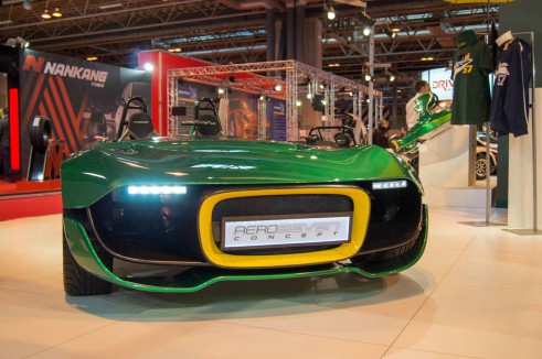 Autosport Show 2014 Review - Ceterham Aero Severn Front - carwitter