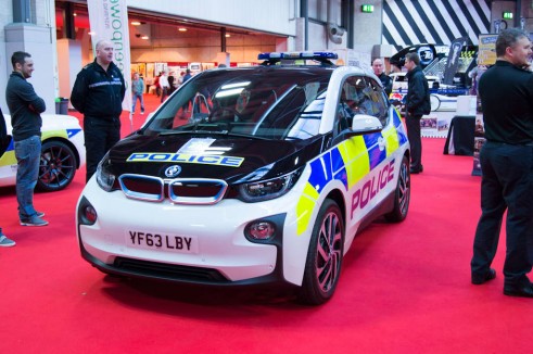 Autosport Show 2014 Review -Police BMW i3 - carwitter