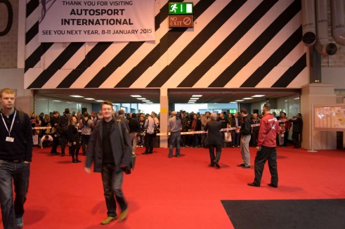 Autosport Show 2014 Review - Ribbon Cut - carwitter