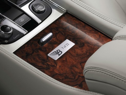 Bentley Birkin Mulsanne Ghost White Plaque - carwitter