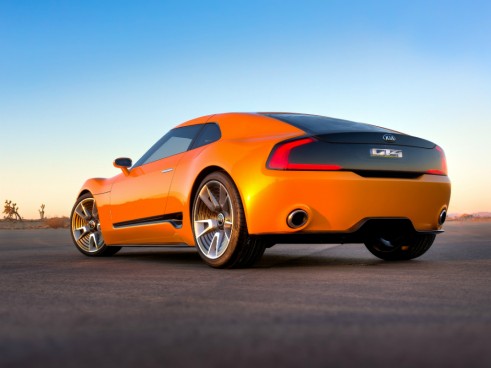 Kia GT4 Stinger rear - carwitter