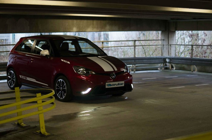 MG3 Review - Front Angle Scene - carwitter