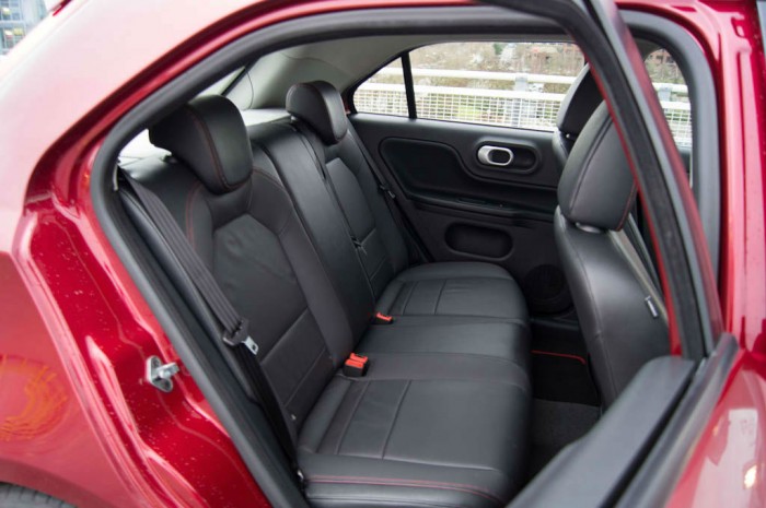 MG3 Review - Rear Seats - carwitter