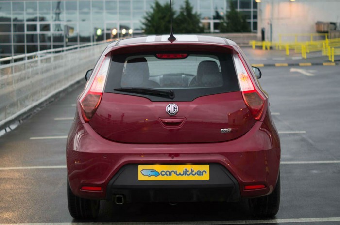 MG3 Review - Rear - carwitter