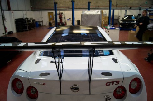 Nissan GT-R GT3 JRM - Rear Wing Full - carwitter