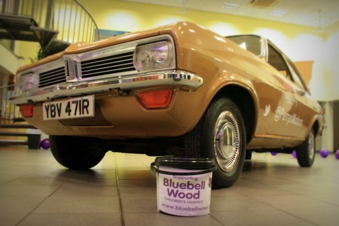 Perrys Chairty Auction Vauxhall Viva - Front - carwitter
