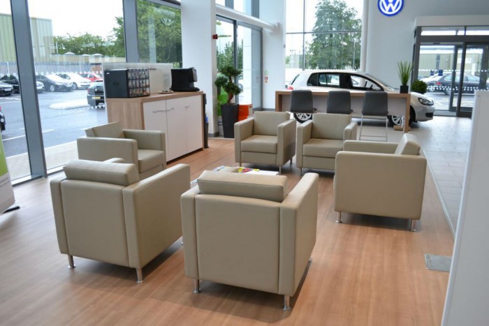 VW Car Showroom Telford Interior - carwitter